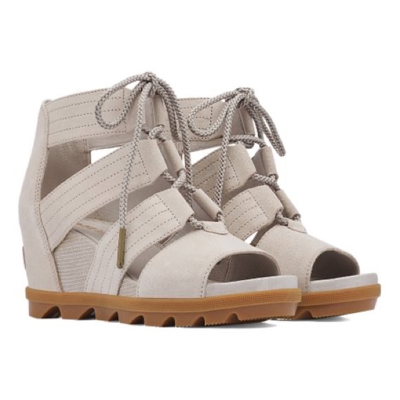 Sorel Shoes - SOREL Joanie II Lace-Up Wedge Sandals